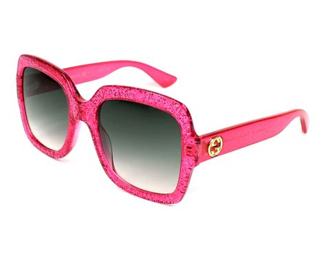 pink Gucci sunglasses